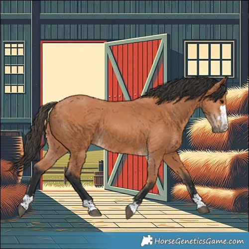 Horse Color:Bay 