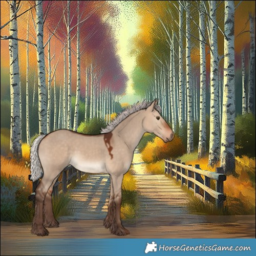Horse Color:Silver Bay Dun 