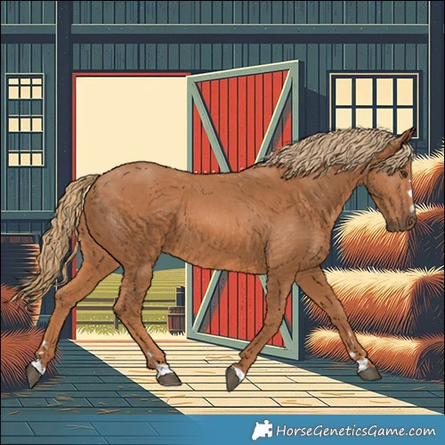 Horse Color:Chestnut 