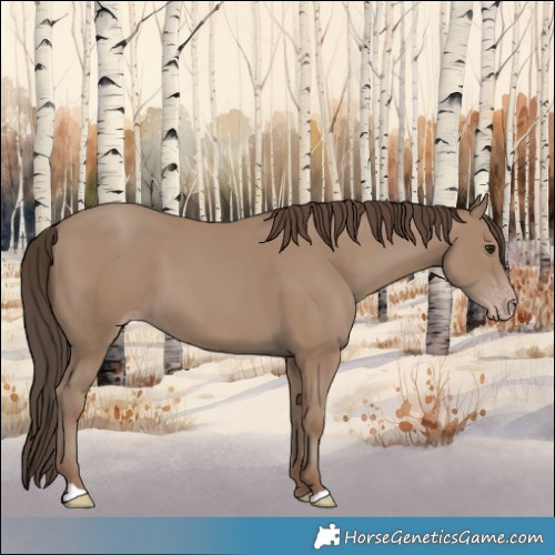 Horse Color:Classic Champagne 