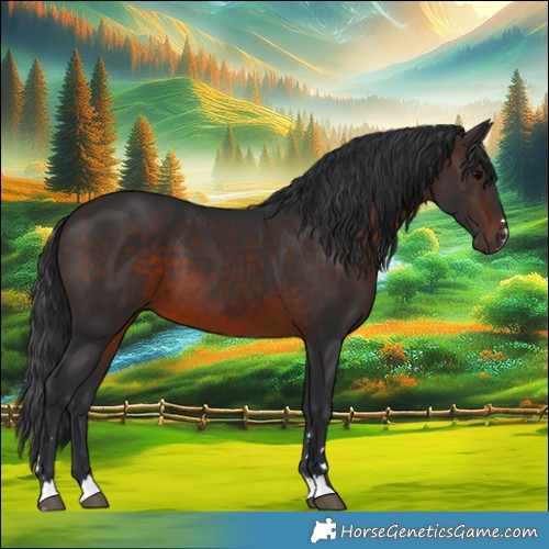 Horse Color:Brown 