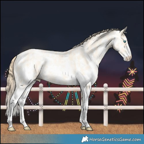 Horse Color:Buckskin Pearl Sabino 