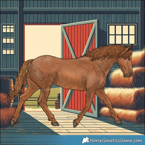 Horse Color:Chestnut 