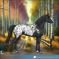 Horse Color:Black Splash Blanket 