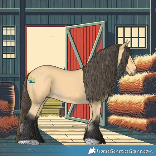 Horse Color:Buckskin 