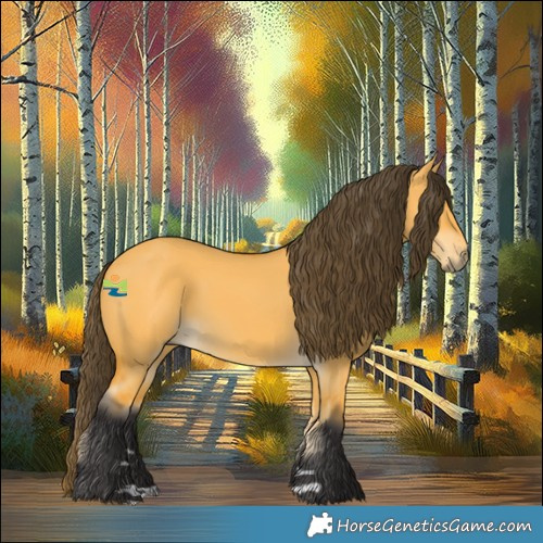 Horse Color:Buckskin Dun 