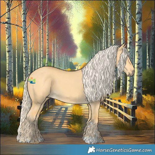 Horse Color:Palomino Dun 