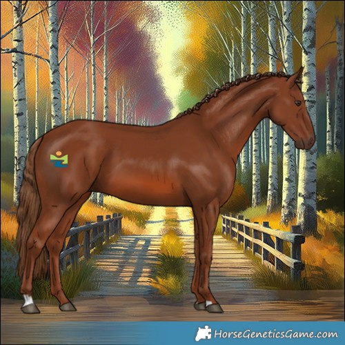 Horse Color:Chestnut 