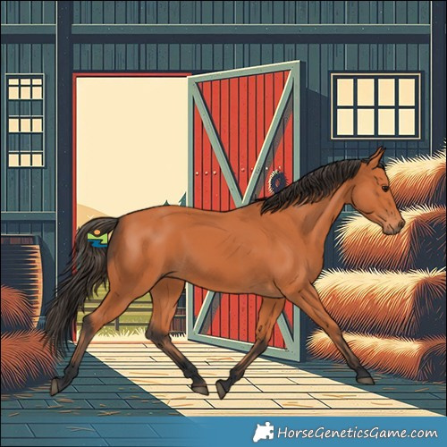 Horse Color:Bay 