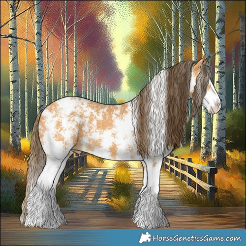 Horse Color:Buckskin Sabino Splash Appaloosa