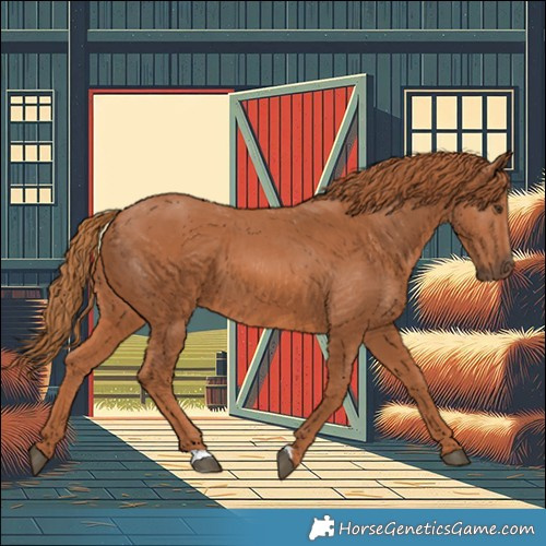 Horse Color:Chestnut 