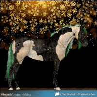 Horse Color:Void Painted Palomino Pearl Splash Tobiano 