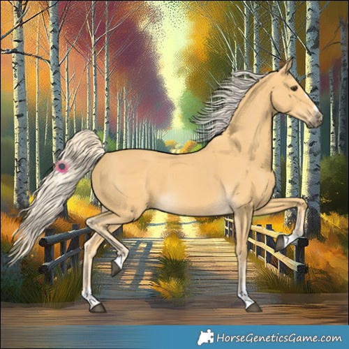 Horse Color:Palomino 