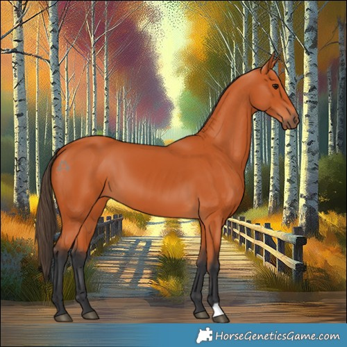 Horse Color:Bay 