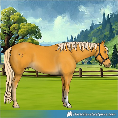Horse Color:Palomino 