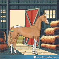 Horse Color:Chestnut Tobiano