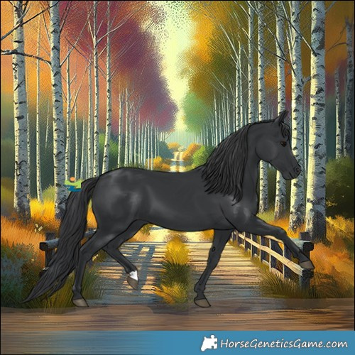 Horse Color:Black