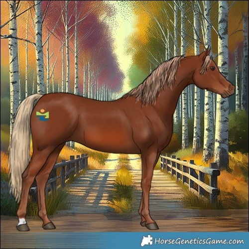 Horse Color:Chestnut 