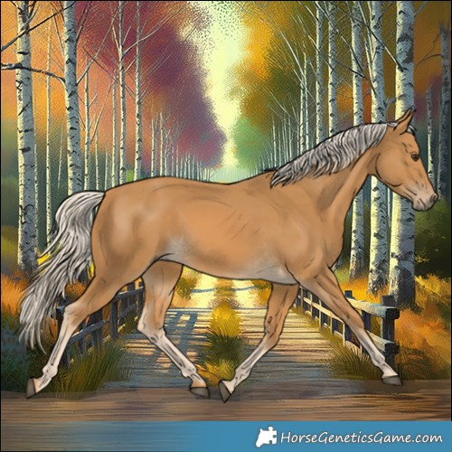 Horse Color:Palomino