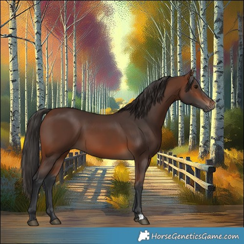 Horse Color:Brown