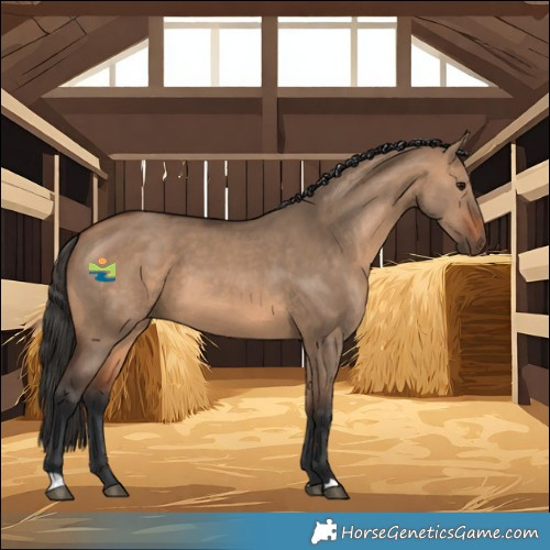 Horse Color:Bay Dun 