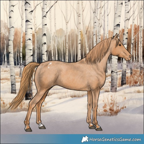 Horse Color:Chestnut Appaloosa 
