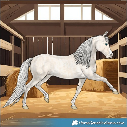Horse Color:Cremello Splash  and Cremello Roan Splash 