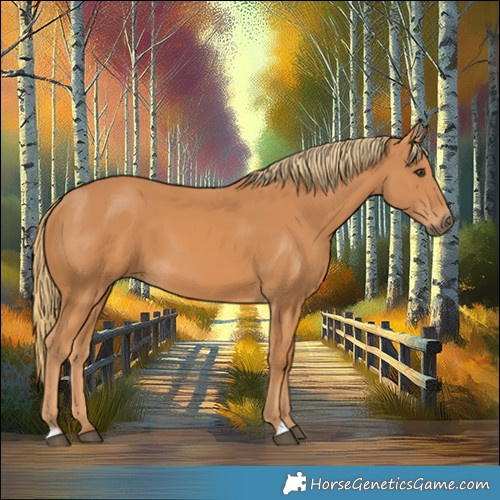 Horse Color:Chestnut 