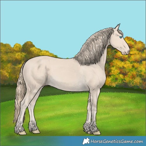 Horse Color:Smoky Creme 