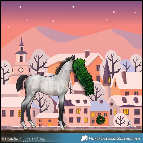 Horse Color:Brown Roan Rabicano 