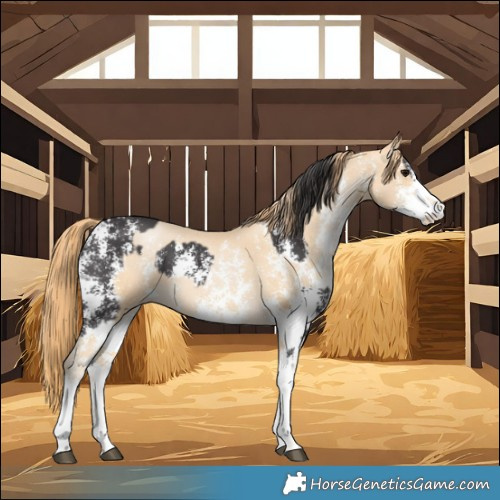 Horse Color:Smoky Black Sabino  and Buckskin Pearl Sabino 