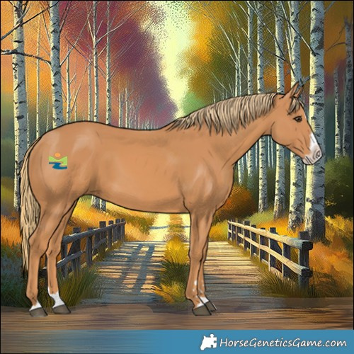 Horse Color:Chestnut Splash