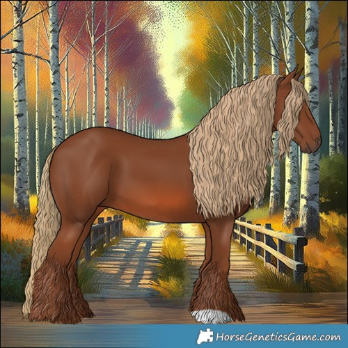 Horse Color:Chestnut 
