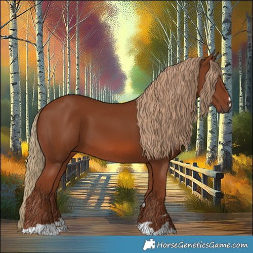 Horse Color:Chestnut 