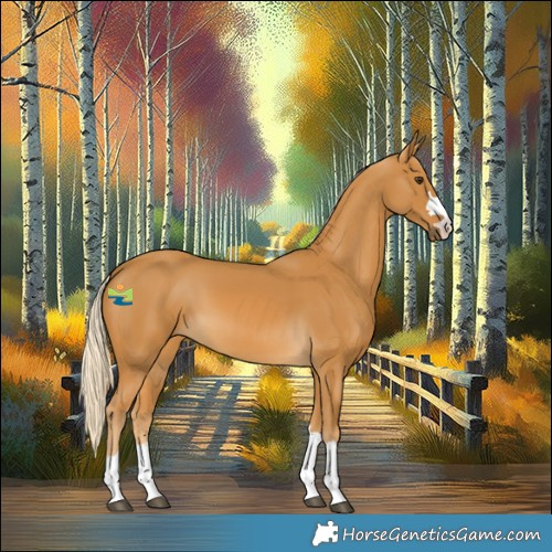 Horse Color:Palomino