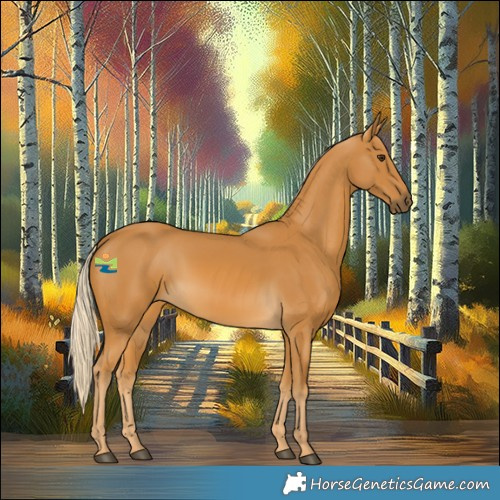 Horse Color:Palomino