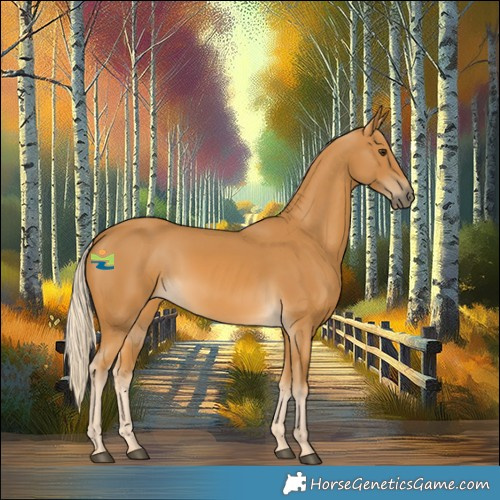 Horse Color:Palomino 
