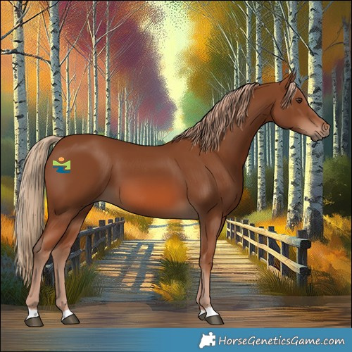 Horse Color:Chestnut 