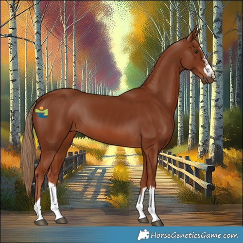 Horse Color:Chestnut 