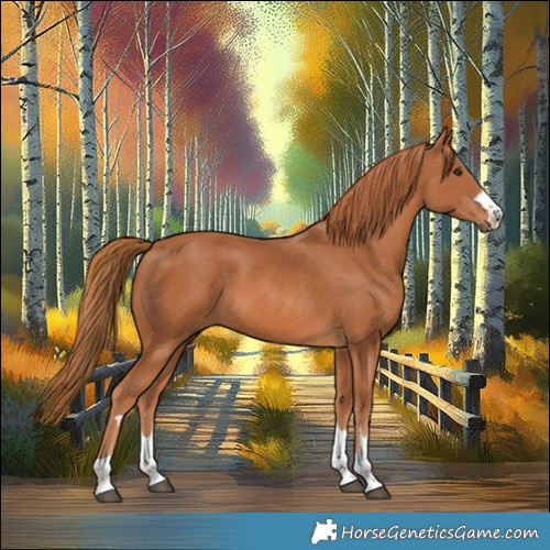 Horse Color:Chestnut 