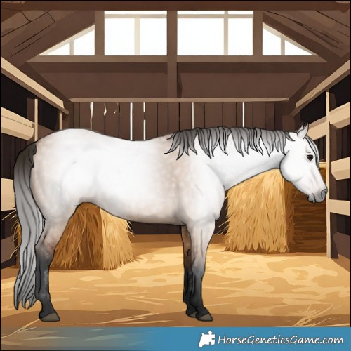 Horse Color:Gray Bay Dun 