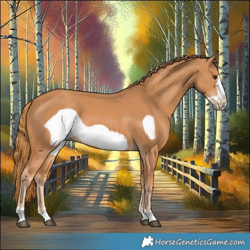 Horse Color:Chestnut Frame 