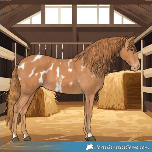 Horse Color:Chestnut Blanket 
