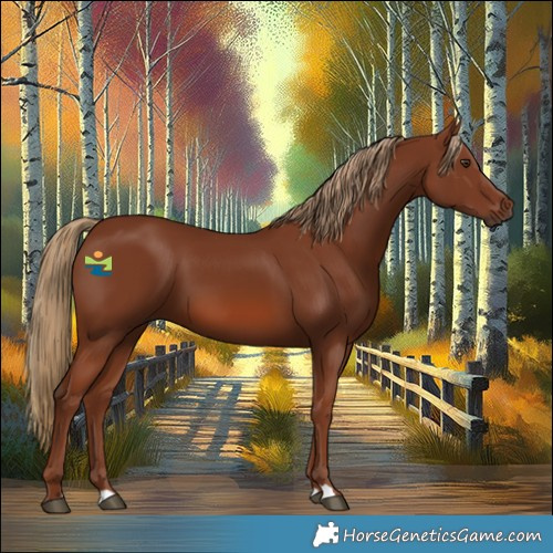 Horse Color:Chestnut 