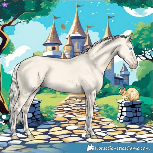 Horse Color:Cremello Dun Tobiano 