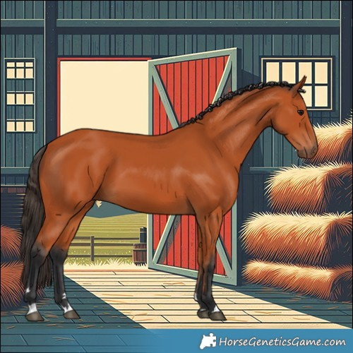 Horse Color:Bay 