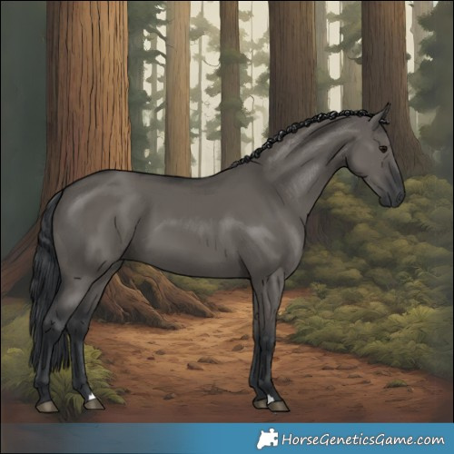 Horse Color:Grullo