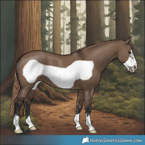 Horse Color:Liver Red Dun Frame 
