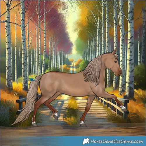 Horse Color:Red Dun Rabicano 