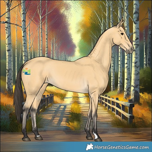 Horse Color:Buckskin